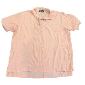 Polo by Ralph Lauren Men's Soft Pink Polo Shirt